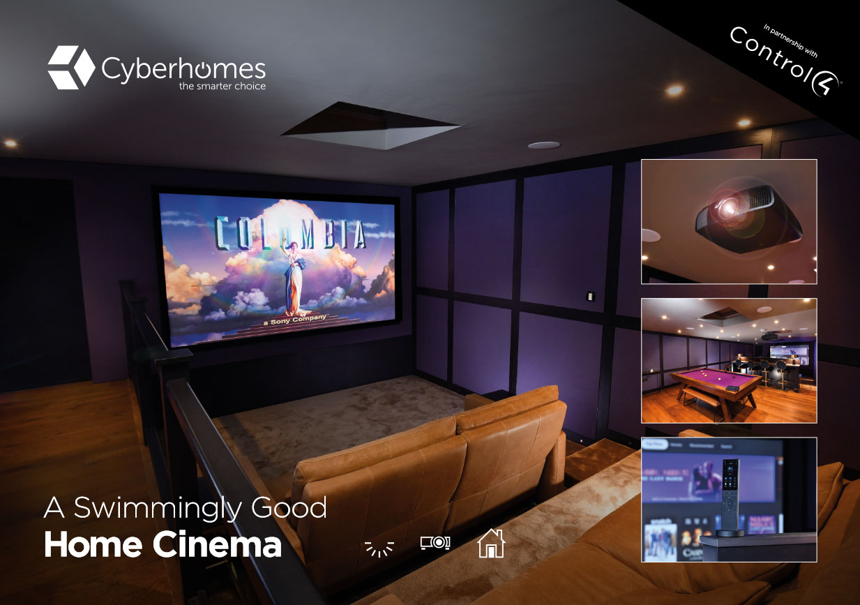 Cyberhomes 'A Swimmingly Good Home Cinema' case study